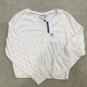 Noisy May Cream Cardigan NWT